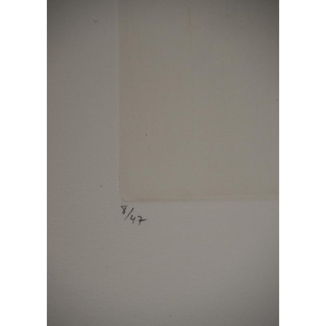 Modern Fred Deux, Double Natural Abstraction, Original Engraving For Sale - Image 3 of 6