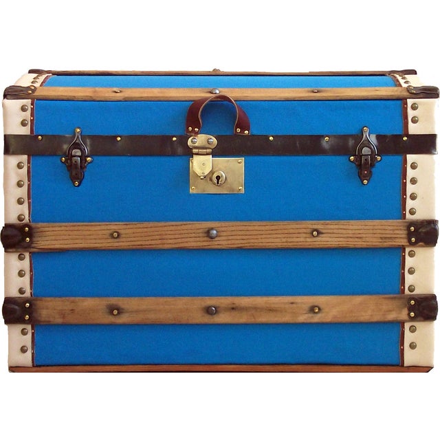 Antique Ladies Trunk Chairish