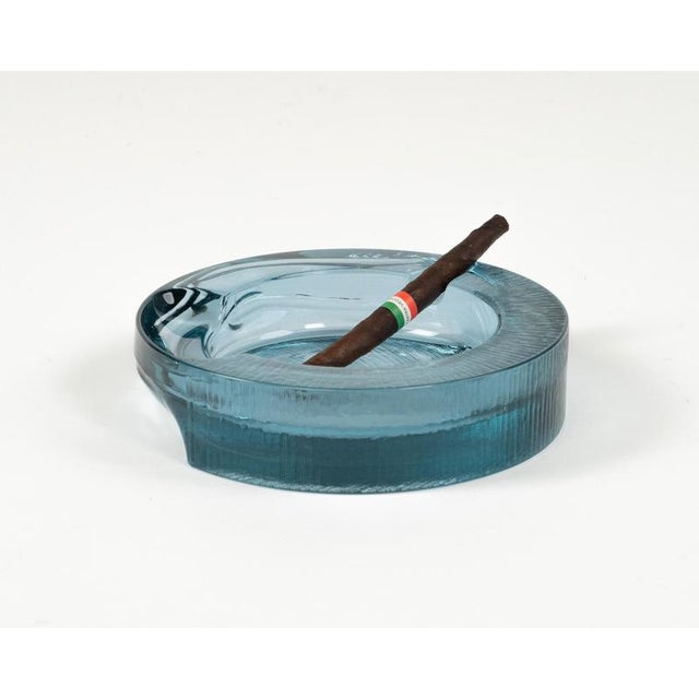 Mid-Century Glass Ashtray by Fabio Frontini for Arnolfo Di Cambio, Italy, 1970s For Sale - Image 6 of 14
