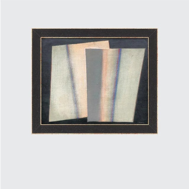 Felice Canonico, Abstract Composition, 1970s, Mixed Media, Framed For Sale - Image 8 of 8