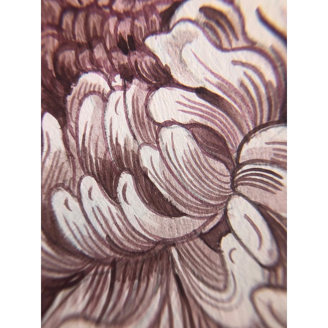 2020s "Monkey Business" Original Acrylic on Wood Painting by Allison Cosmos For Sale - Image 5 of 10