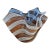 Vintage Murano Style Handkerchief Vase For Sale