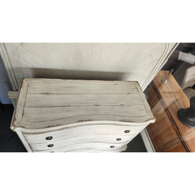 Hammary Furniture Hidden Treasures Bowfront Chest, Attributed For Sale In Charlotte - Image 6 of 6