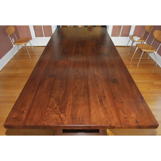 Not Yet Made - Made To Order Walnut Dining Table by Petersen Antiques For Sale - Image 5 of 8