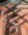 Japanese 1990s Postmodern Joseph DiGangi Designs System II Knife Kiritsuke Blades, Brass & Ebonized Wood, Corian Stand - 5 pcs For Sale - Image 3 of 4