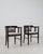 19th Century France Art Nouveau Black Wood Armchair For Sale - Image 10 of 11