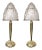 French Art Deco Table Lamps by Muller Frères - a Pair For Sale