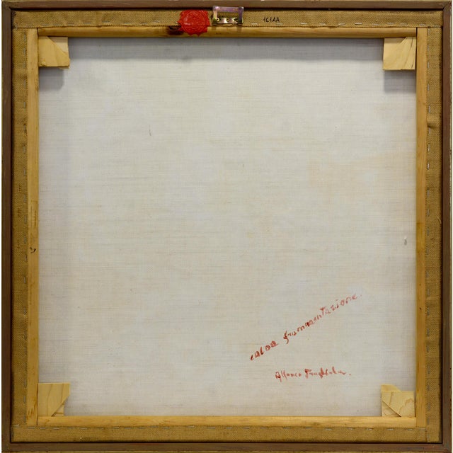 Early 21st Century Alfonso Pragliola, Hot Fragmentation, Mixed Media on Canvas, 2019 For Sale - Image 5 of 6