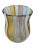 Contemporary Hand Blown Murano-Style Glass Tiki Beach Inspired Flower Vase by Designer Karen Curtis For Sale - Image 3 of 10