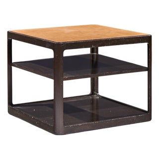 Roger Sprunger for Dunbar Mid Century Mahogany Side Table For Sale