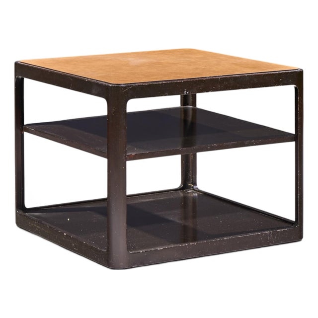 Roger Sprunger for Dunbar Mid Century Mahogany Side Table For Sale