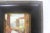 Yellow Vintage European Village Scene Oil Painting, Original Art Gold Washed Plaster Frame For Sale - Image 8 of 13