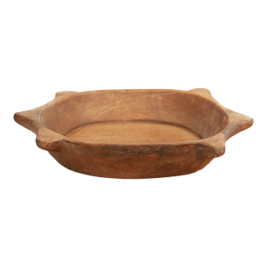 Rustic Farmhouse "Turtle Wood Bowl
