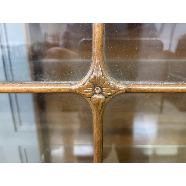 1930s Queen Anne Display Cabinet by Maple & Co., 1930 For Sale - Image 5 of 18