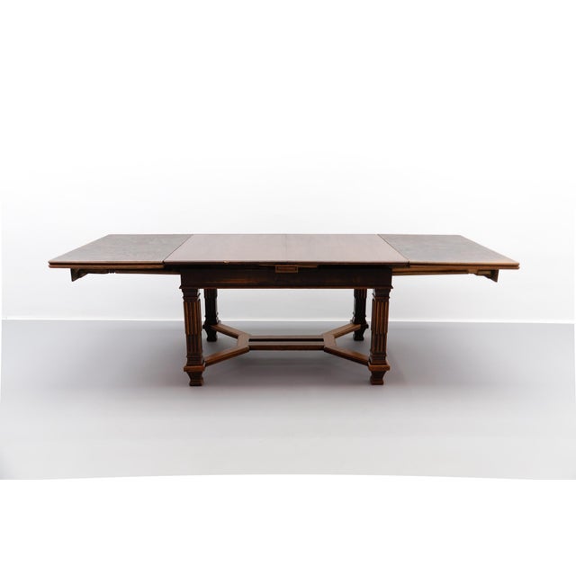 Historic Extendable Dining Table, Germany, 19th Century For Sale - Image 17 of 18
