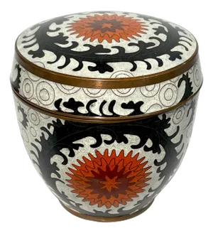 Fabienne Jouvin-Paris Cloisonne 'Ouzbek' Box, Circa 1980s