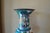 Vintage Porcelain Flower Tall Vase For Sale - Image 12 of 16