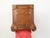 Wood French Turn of the Century Tramp Art Mirror with Rosettes and Brass Motifs For Sale - Image 7 of 7