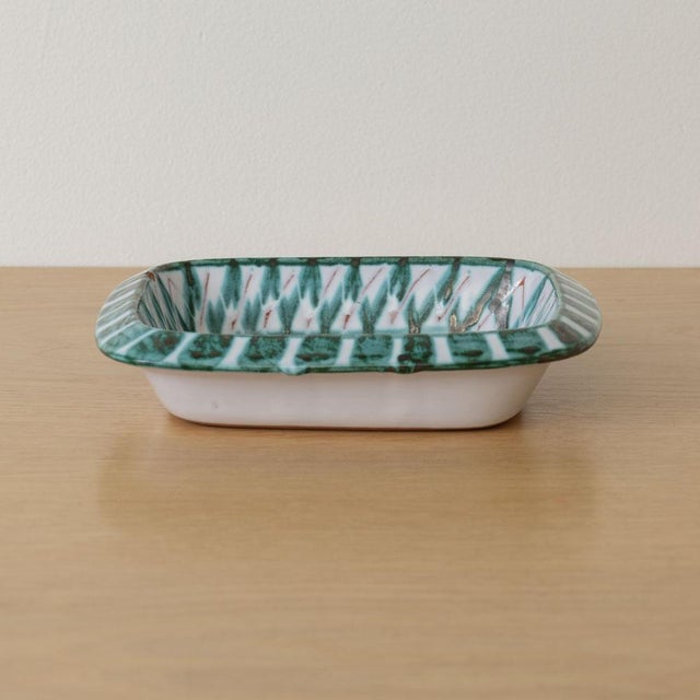 1950s 1950s French Ceramic Dish by Robert Picault, Vallauris For Sale - Image 5 of 12