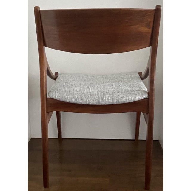 Wood Dining Room Chairs by H. Vestervig Eriksen Tromborg, Denmark, Set of 4 For Sale - Image 7 of 18