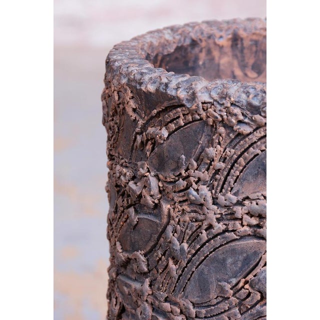 Mid-Century Modern Vase in Ceramic, Czech, 1950s For Sale - Image 13 of 16