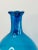 Blenko Vintage 1960s Blue Glass Jug For Sale - Image 4 of 7