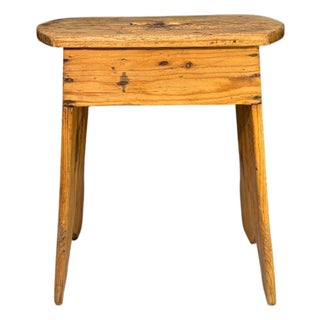 Seat Stool in Wood For Sale