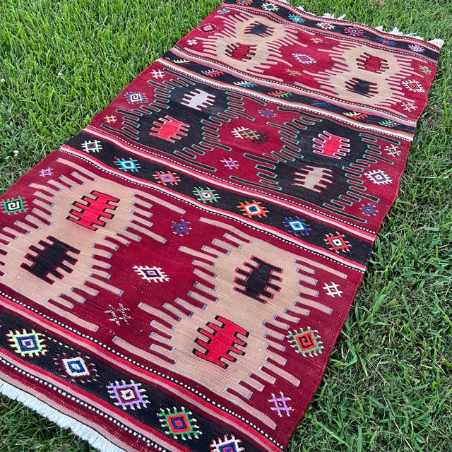 All rugs have been professionally cleaned; original condition is not altered, age-related wear is considered normal in...