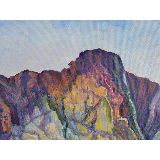 Plein Air California Mountain Painting by Robert F. Williams For Sale - Image 4 of 7