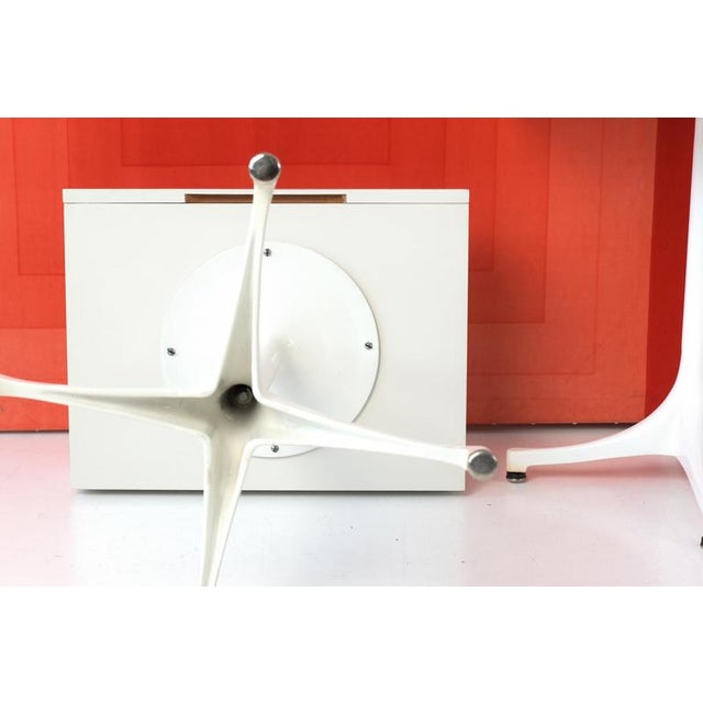 Pedestal End Tables by George Nelson for Vitra / Miller, Germany, 1956, Set of 2 For Sale - Image 10 of 11