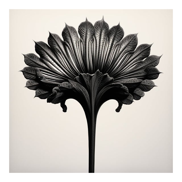 Dipsacus Stigosus — Vintage Botanical Photography Print For Sale