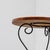 French Wrought Iron Side Table, 1960s For Sale - Image 4 of 9