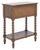 Traditional Athena 3 Drawer Console Table - Brown For Sale - Image 3 of 12