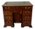 Antique George III Mahogany Kneehole Desk, 1780s For Sale