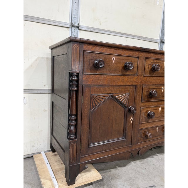 Early 19th Century Early 19th Century English Dresser Base For Sale - Image 5 of 17