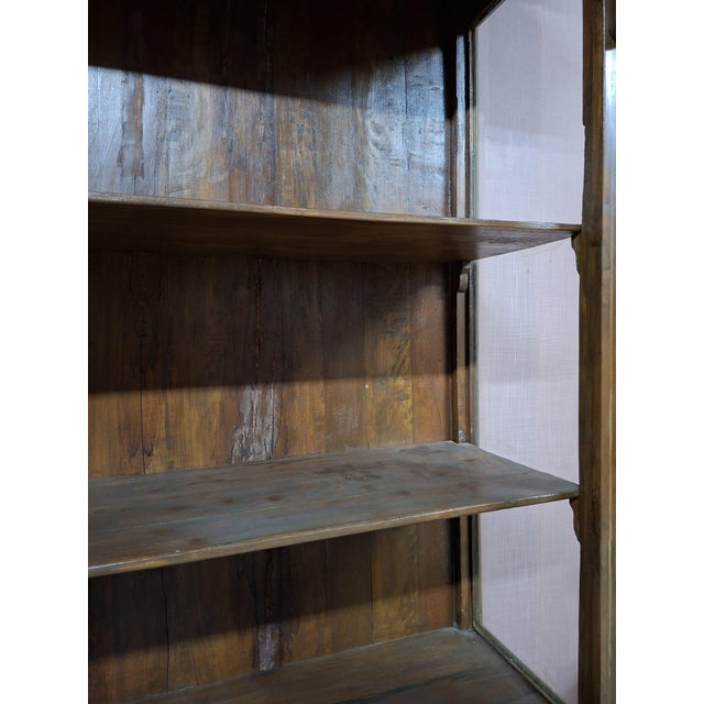 Antique Edwardian Display Cabinet, 20th Century For Sale - Image 4 of 5