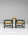 Mid-Century Modern 20th Century Czech Lounge Chairs With Green Frames and Yellow Upholstery - A Pair For Sale - Image 3 of 18