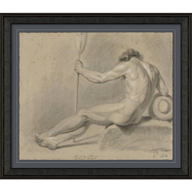 Figurative David Framed Art Print by David Phoenix For Sale - Image 3 of 3