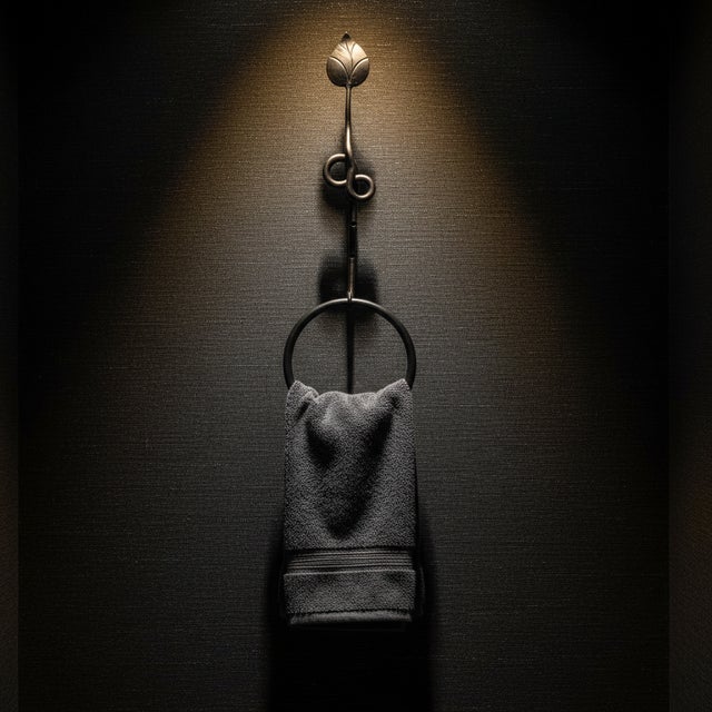 Functional Art for Your Walls Why settle for mass produced bathroom hardware when you can mount a masterpiece? The Hand...