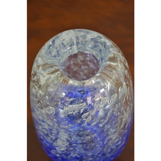 1960s Glass Vase by Jaroslav Svoboda for Skrdlovice/Beranek For Sale - Image 5 of 6
