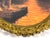 Metal Early 20th Century Art Nouveau Native American Maiden Lithograph - Gilt Oval Frame For Sale - Image 7 of 10