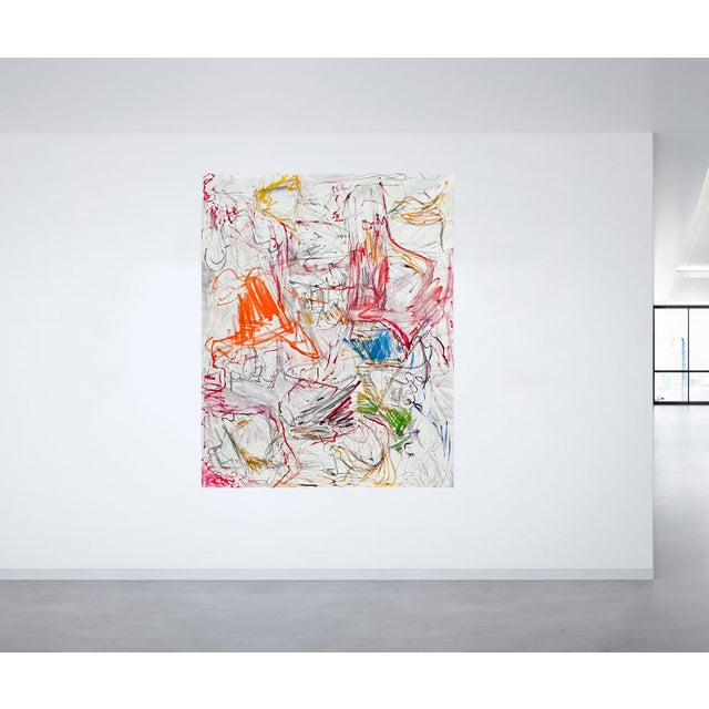 Family Circus is a contemporary figurative painting that unfolds through overlapping figures, gestures, and lines. The...