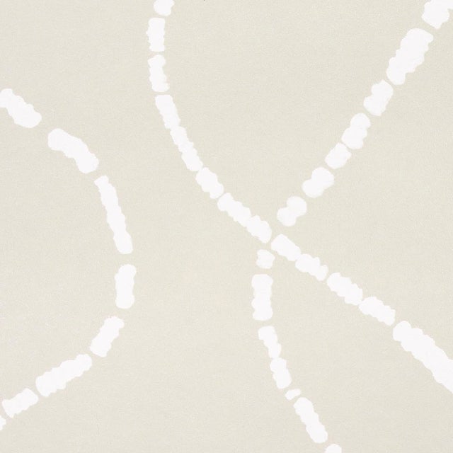 Modern Sample - Schumacher x Backdrop Turini Wallpaper in Light Beige For Sale - Image 3 of 4