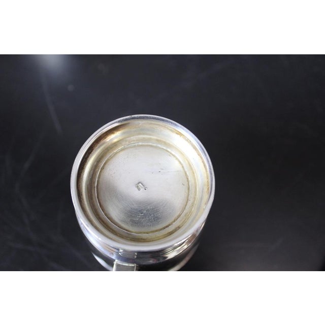 Coffee and Tea Service in Silver Metal, 1930 For Sale - Image 3 of 12