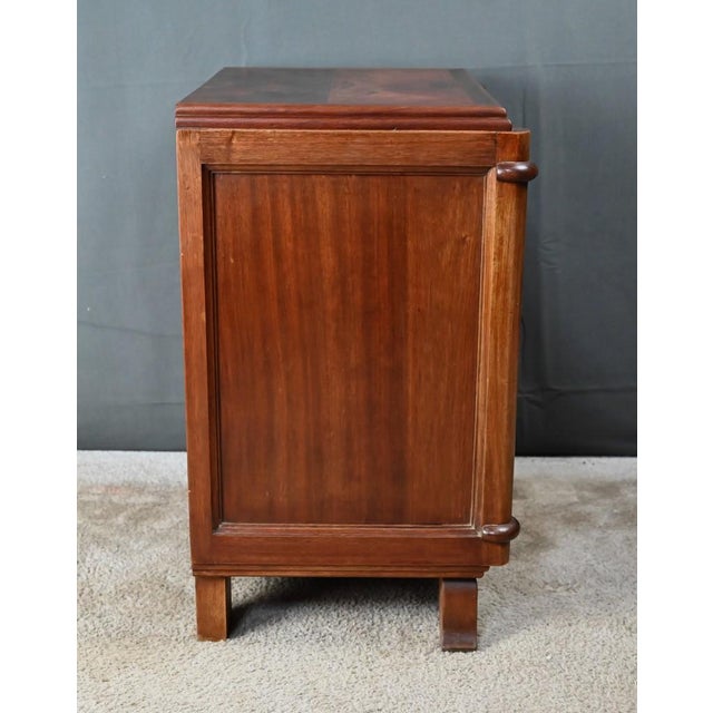 Small Art Deco Mahogany Living Room Cabinet, 1930 For Sale - Image 11 of 15