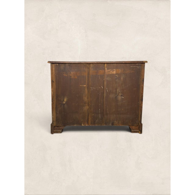 Wood Early 20th Century Antique English Pine Chest of Drawers For Sale - Image 7 of 8