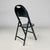 Mid-Century Modern Italian Black Folding Chair Tric by Bonacina for Castiglioni, 1960s For Sale - Image 4 of 18