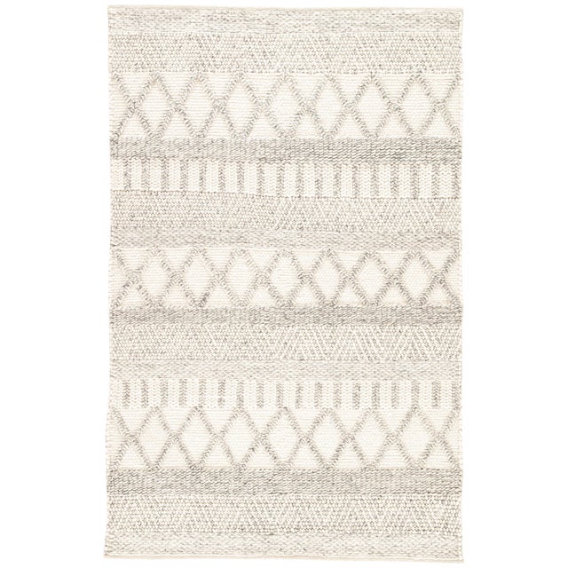 Jaipur Living Sandhurst Handmade Geometric Gray/ White Area Rug 9'x12