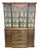 1970s Federal Style Henredon Breakfront China Cabinet For Sale