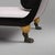 Ebonized Empire Recamiere , Austria Ca. 1800's For Sale - Image 9 of 18